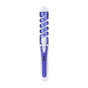 Rizadora De Cabello Pinza Espiral Ondas Bossney Nhc-5300 Azulino