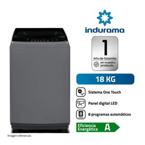 Lavadora Automática Indurama LRI-18DGR 18 KG