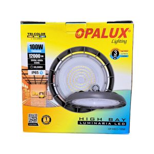 Iluminaria High Bay 100W 12000 Lumenes OP-HECC-100W