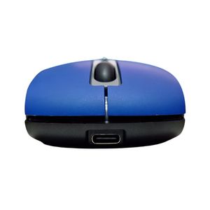 Mouse Micronics Caprice Recargable Inalambrico 2.4Ghz bluetooth1600Dpi Azulino