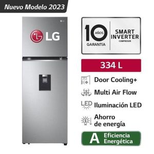 Refrigeradora LG GT33WPP 334L Gris