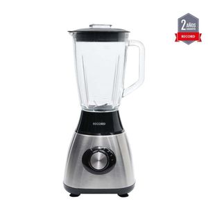 Licuadora Record 15L + Pulsador Inox REC-INLAC600