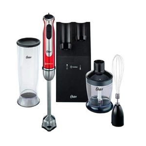 Batidora Oster de Inmersión con Accesorios FPSTHB2801 051 Rojo