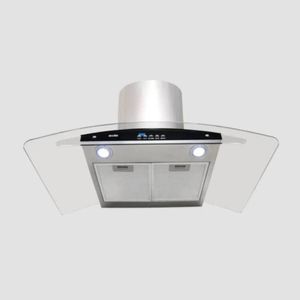 CAMPANA EXTRACTORA SOLE VIDRIO ACERO 90 CM VENUS TURE63CO