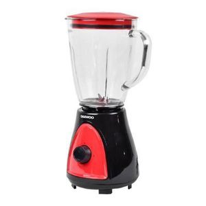Licuadora Roja Negra Daewoo DBL-1008C 1.5L 2 Velocidades