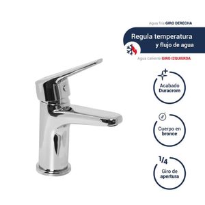 Monocomando Lavatorio bajo cromado Ibiza Vainsa