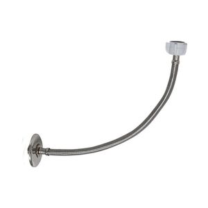 Tubo de abasto para inodoro acero inoxidable niple giratorio 40 cm Vainsa