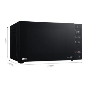 Horno Microondas con Dorador LG MH6536GIS 25Lts