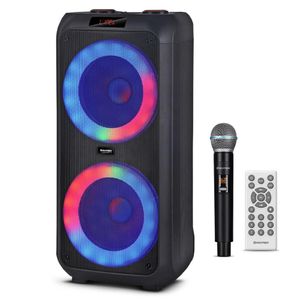 Torre de Sonido Maxtron Challenge MX1000 USB BT TWS KARAOKE