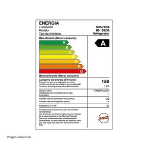 Frigobar Indurama 122L RI159CR Croma