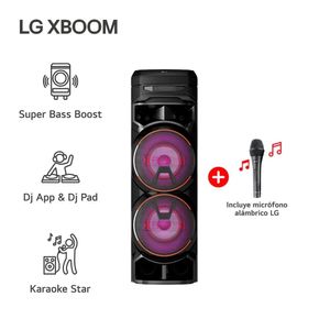 Torre de Sonido LG XBOOM con Bluetooth y Karaoke RNC9