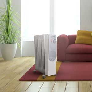 Estufa de Aceite Electrica de 9 Celdas Sole SOLE2000 2000W