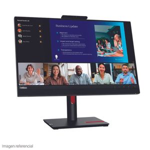Monitor Lenovo ThinkVision T24v-30, 23.8" 1920x1080 WLED IPS HDMI/DP/VGA Color Raven Black