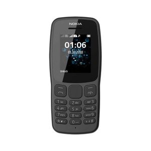 CELULAR BASICO NOKIA 106 2G DUAL SIM NEGRO