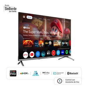 TELEVISOR HYUNDAI 43 QLED SMART TV GOOGLE TV FHD HYLED4326QG