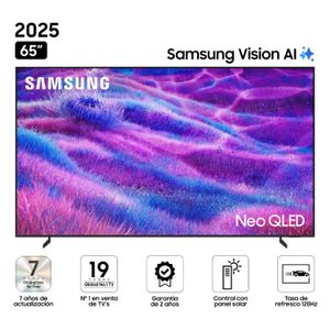 Televisor Samsung 65" QN65QN80FAGXPE Neo QLED Tizen 8.0 UHD 4K