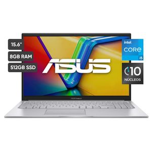 Laptop ASUS Vivobook 15 15.6" Intel Core 5-120U 1.4 GHz 8GB 512GB SSD