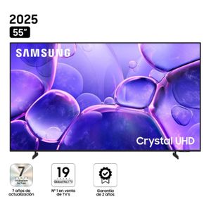 Televisor Samsung 55" Crystal UHD U8000F Smart TV (2025) Tizen 8.0 UHD 4K