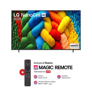 Televisor LG 50NANO80ASA 50" Nanocell 4K