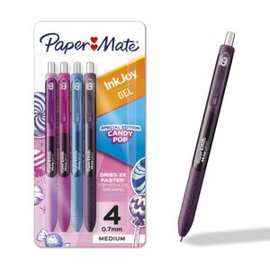 Bolígrafos PAPER MATE Gel Candy Pop X4