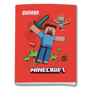 Cuaderno 80Hj Trng Csc Minecraft COLLEGE