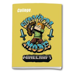 Cuaderno 80Hj Trng Csc Minecraft COLLEGE
