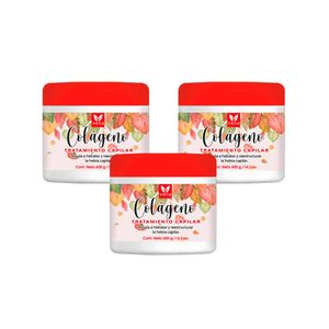 Crema Tratamiento Capilar de Colageno 400gr Vena 3 und
