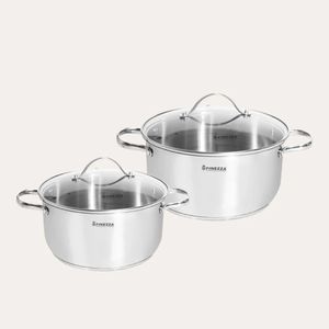 Juego de ollas de acero inoxidable 8 piezas FZ-978AE