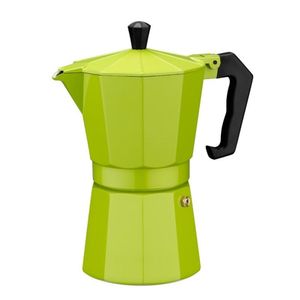 Cafetera Moka Italiana, Café Espresso 6 Tazas - 300ml Verde