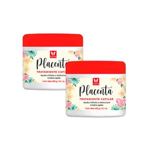 Crema Tratamiento Capilar de Placenta 400gr Vena 2 und