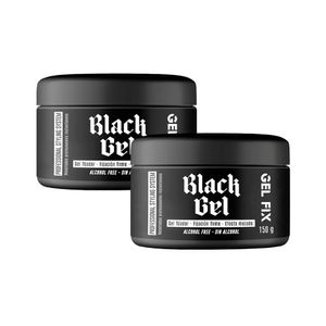 Gel de Cabello Fix Black sin Alcohol 150g Vena 2 und