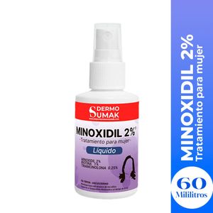 Locion Minoxidil 2% Mujer 60 ml Dermo Sumak