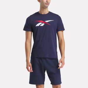 Polo Deportivo Reebok Hombre Gs Vector Tee 100206020 Azul