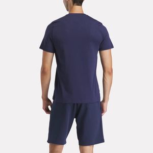 Polo Deportivo Reebok Hombre Gs Vector Tee 100206020 Azul