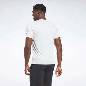Polo Deportivo Reebok Hombre Ss Tech Tee 100057840 Blanco
