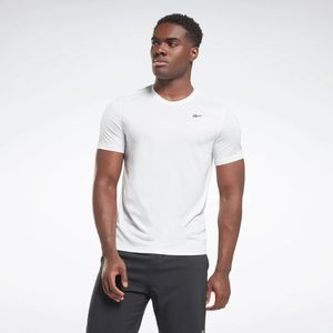 Polo Deportivo Reebok Hombre Ss Tech Tee 100057840 Blanco