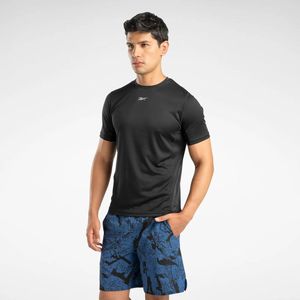 Polo Deportivo Reebok Hombre Running Ss Speedwick 100070571 Negro