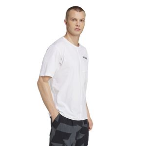 Polo Deportivo Adidas Hombre Mt Tee Je0391 Blanco