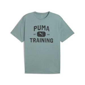 Polo Deportivo Puma Hombre M Graphics Train Logo Relaxed 526568 30 Verde