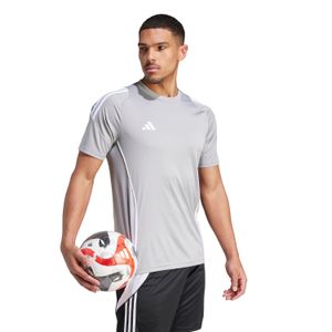 Polo Deportivo Adidas Hombre Tiro24 Jsy Is1012 Gris