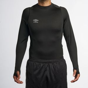 Polo Deportivo Umbro Hombre Ls Core Performance 55871U-060 Negro