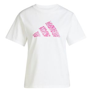 Polo Deportivo Adidas Mujer W C Camo Tee Jn9107 Blanco