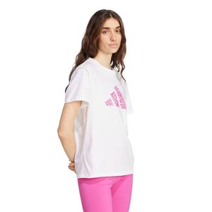 Polo Deportivo Adidas Mujer W C Camo Tee Jn9107 Blanco