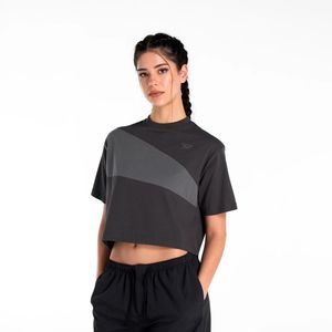 Polo Deportivo Reebok Mujer Ae Vector Top 100205327 Gris
