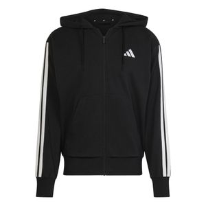 Casaca Deportiva Adidas Hombre M 3S Ft Fz Hd Jd1877 Negro