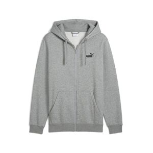 Casaca Deportiva Puma Hombre Ess No. 1 Logo Full-Zip Hoodie 682586 03 Gris