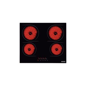Cooktop eléctrico Tramontina vitrocerámico New Square Touch con 4 áreas de calentamiento y mando Touch