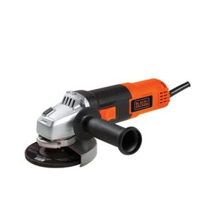 Esmeril Angular 4-1/2" 820W + Guantes + Lente + Disco con Maletin  B&D