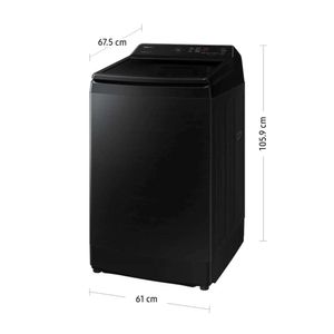 Lavadora Samsung WA13CG5441BV 13Kg Carga Superior Ecobubble Negro