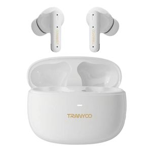 Audífonos Bluetooth con ANC y ENC Cancelación de Ruido TRANYOO T-M12 B